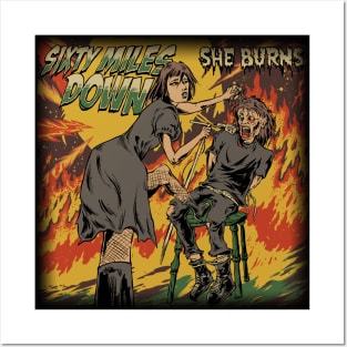 She Burns Posters and Art